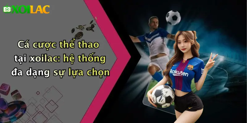 Cá cược thể thao tại xoilac: hệ thống đa dạng sự lựa chọn